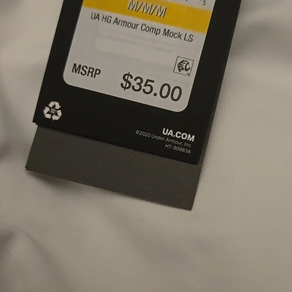 Under Armour Men's HG Comp Mock L/S - Picture 3 of 3